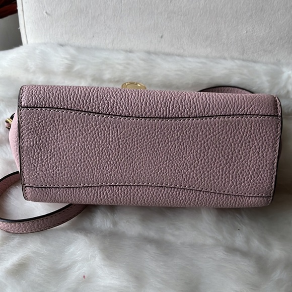 Michael Kors Hamilton Small Crossbody Woman's Travel Messenger Leather Bag Purse - Picture 7 of 15